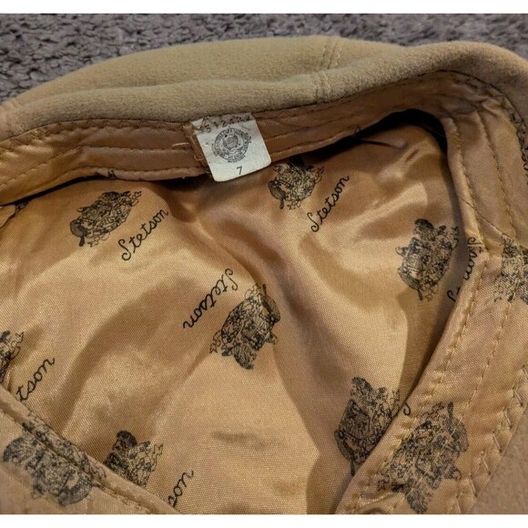 Vintage Stetson Newsboy Cap Wool Union Made in USA Size 7 - Picture 6 of 6